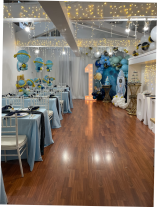 Party decor for a first Birthday
